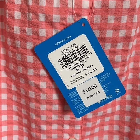*NWT Columbia Cherry Creek Lane Sleeveless Tunic - Picture 4 of 7